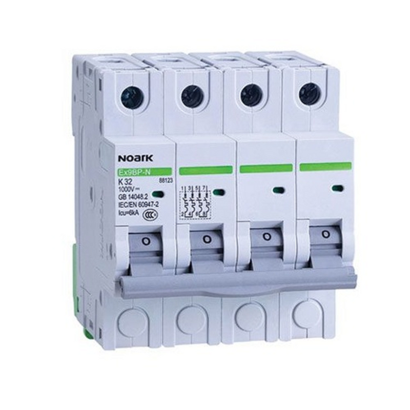 Noark PV DC Circuit Breaker 50A 4P 1000VDC 6kA