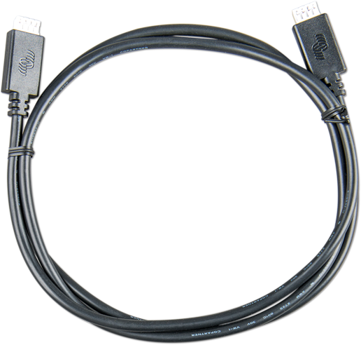 Victron VE.Direct Cable 0,3m (one side Right Angle conn)