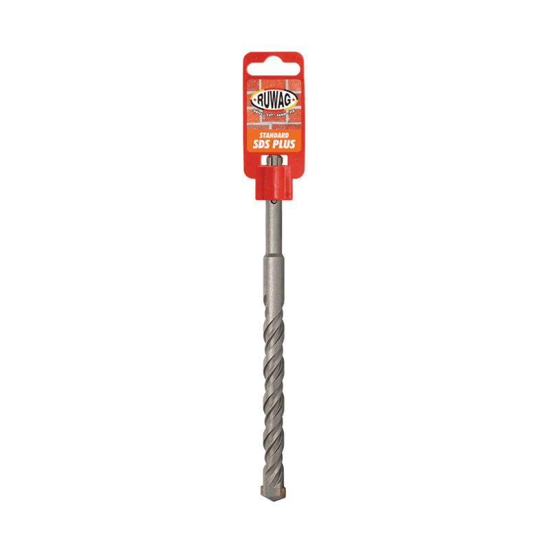Ruwag SDS‑Plus Standard Drill Bit, 16 mm × 150 mm usable × 210 mm overall (Standard Grade)