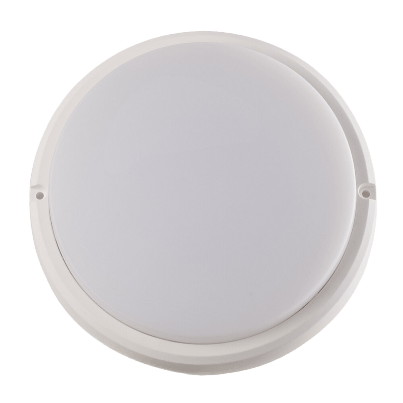 Starlit LED Wall / Bulkhead - Round Opal 12W, 160mmØ, White, IP54