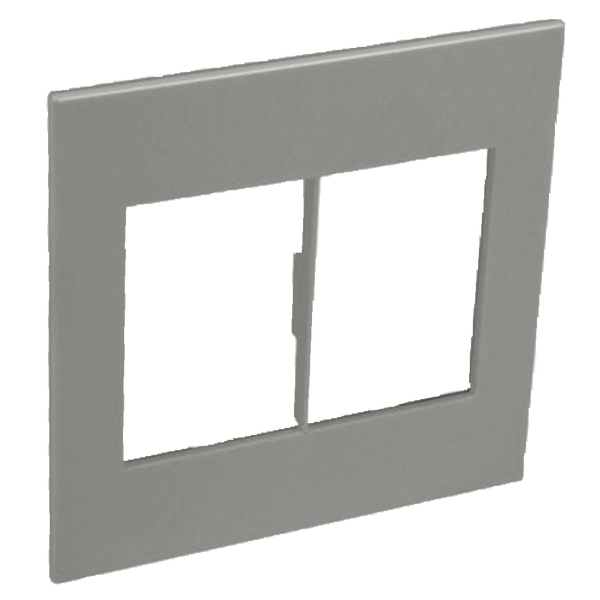 Legrand Arteor 4×4 Cover Plate - 2×3 Module Square Magnesium