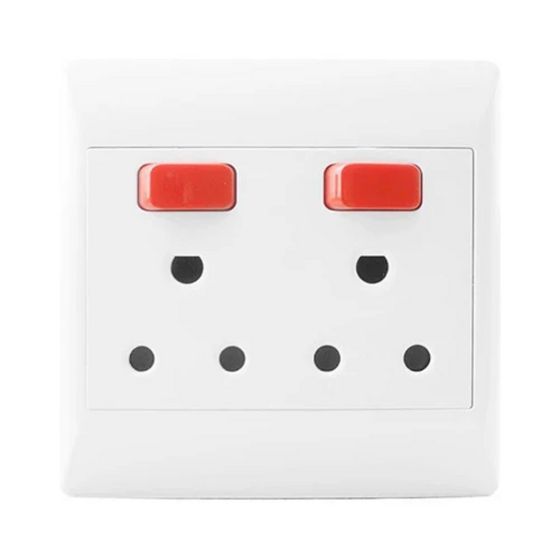 NEU Double Dedicated SSO 2×16A RSA 4×4 - Red