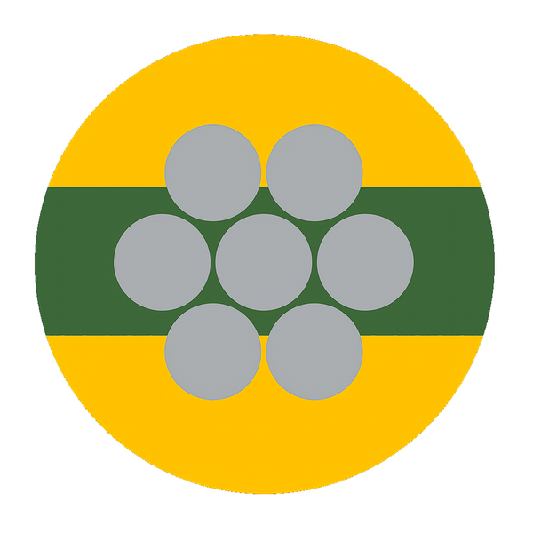 Aluminium GP Wire 25.0mm² Green & Yellow (76A) SANS1507 - 10m Increments Only