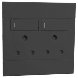 Veti 2 - Double SSO 2×16A RSA 4×4 Charcoal Complete