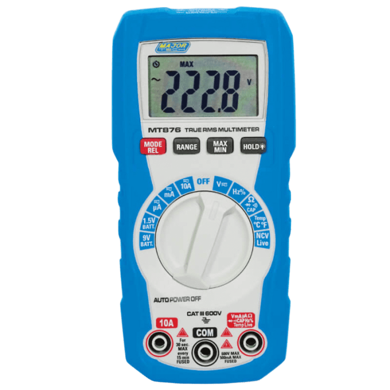600V AC/DC True RMS Multimeter