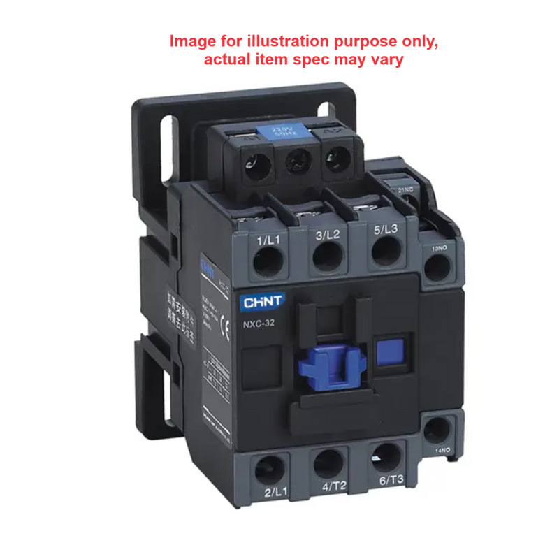 Chint 80 A 3‑Pole Contactor (NC1‑8011-415V) 37 kW