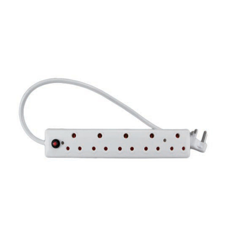 Ausma 5-Way Multiplug - 5×16A RSA 3-Pin + Reset Button