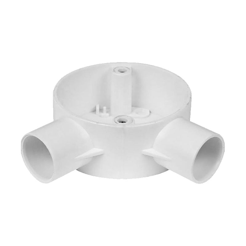 PVC 20 mm 2‑Way Angle Box