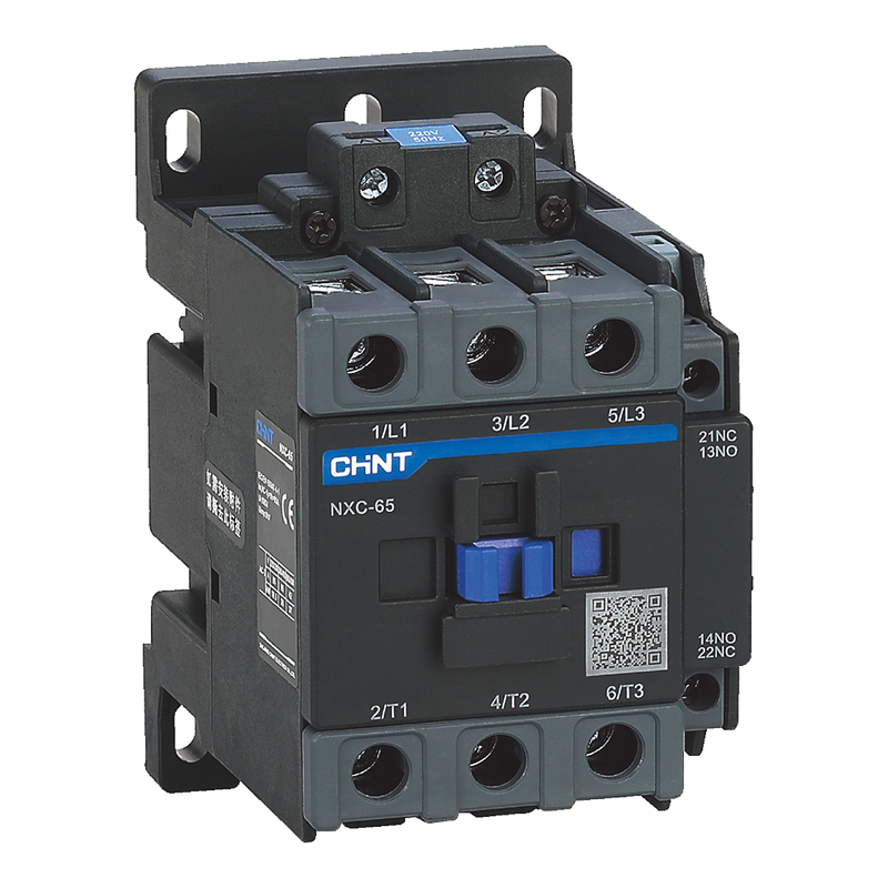Chint Contactor - 65A 3P (3NO Main + 1NO+1NC Aux), 400-415V, 30kW
