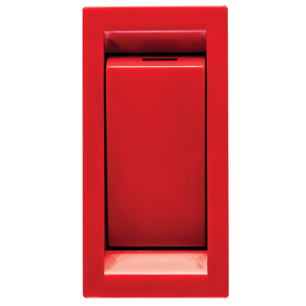 Crabtree Diamond 20 A 1‑Way Switch Module - Red