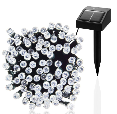 20 M Christmas String Fairy Light Solar 4000 K