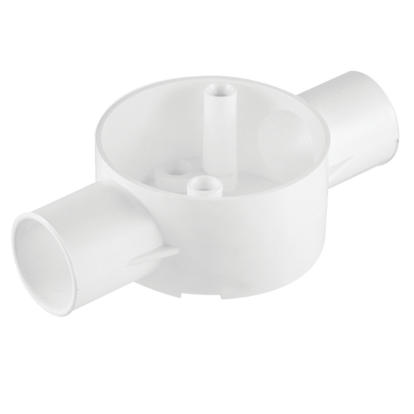 PVC 25 mm 2‑Way Side Entry Box