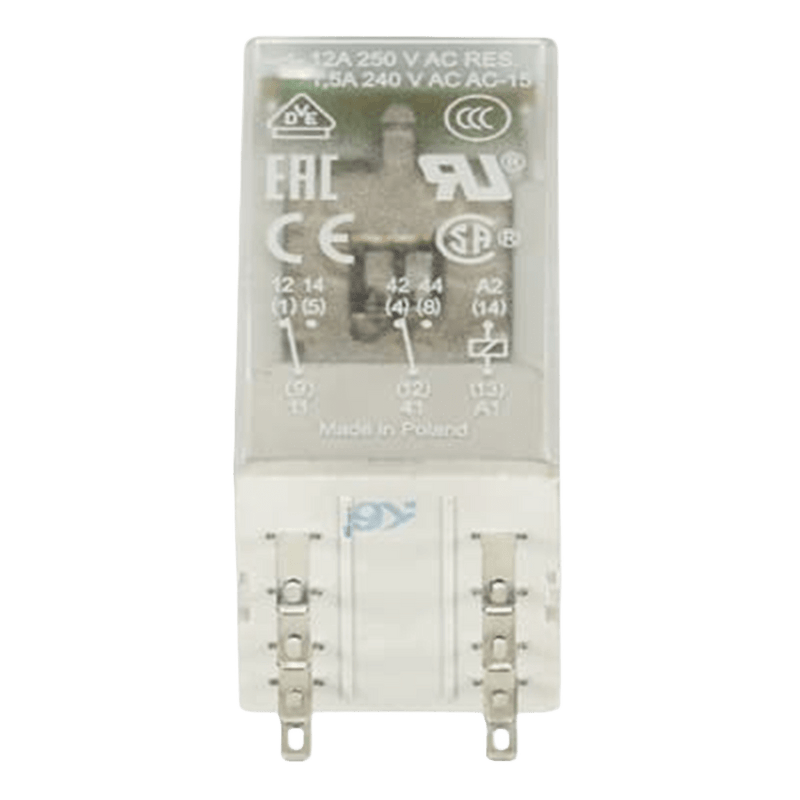 ABB CR‑M230AC2L Relay - 230 V AC, 2 Changeover (SPDT) Contacts