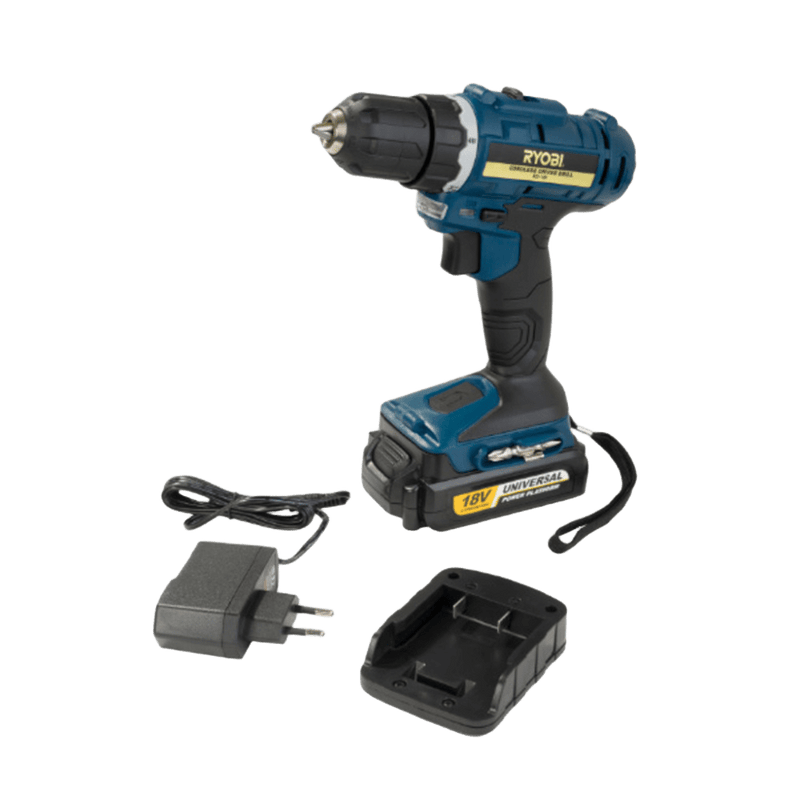 Ryobi 10mm Cordless Driver Drill - 18V