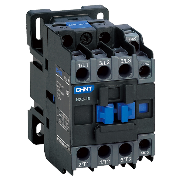 Chint Contactor - 12A 3P (3NO Main + 1NO+1NC Aux), 230-240V, 5.5kW