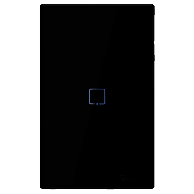 Sonoff 1-Lever (1 Gang) Touch Switch - Black, Wi-Fi & RF, 2.4 GHz