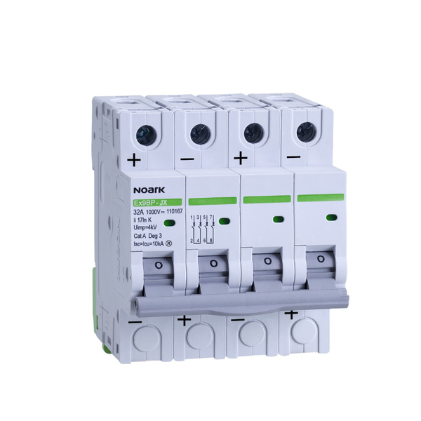 PV DC MCB 4P 1000V