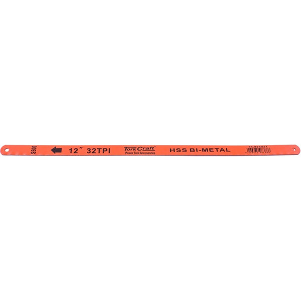 Tork Craft Hacksaw Blade - 32TPI x 300mm Bi-Metal