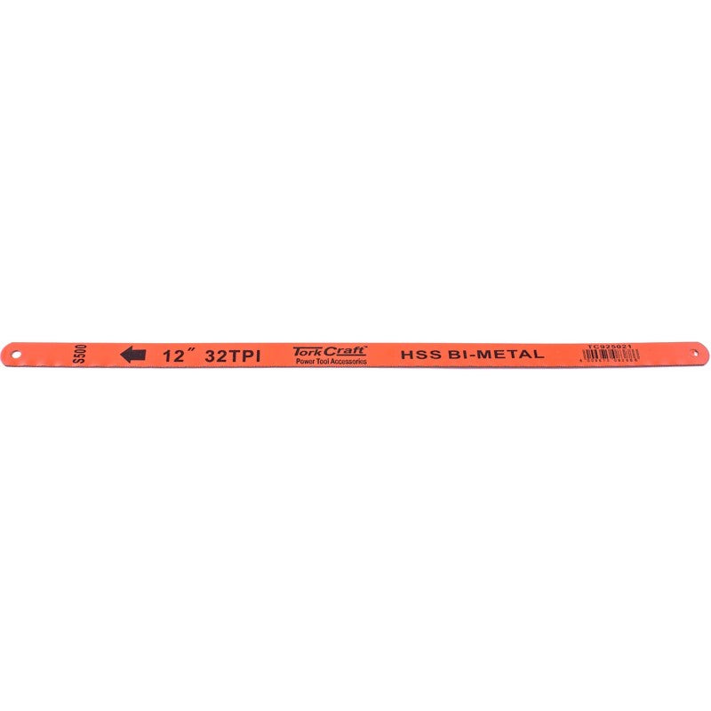 Tork Craft Hacksaw Blade - 32TPI x 300mm Bi-Metal