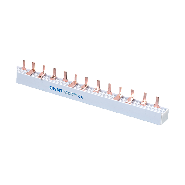 Chint 3P 63 A Insulated Pin-Type Busbar (1 m, 3 kA/6 kA)