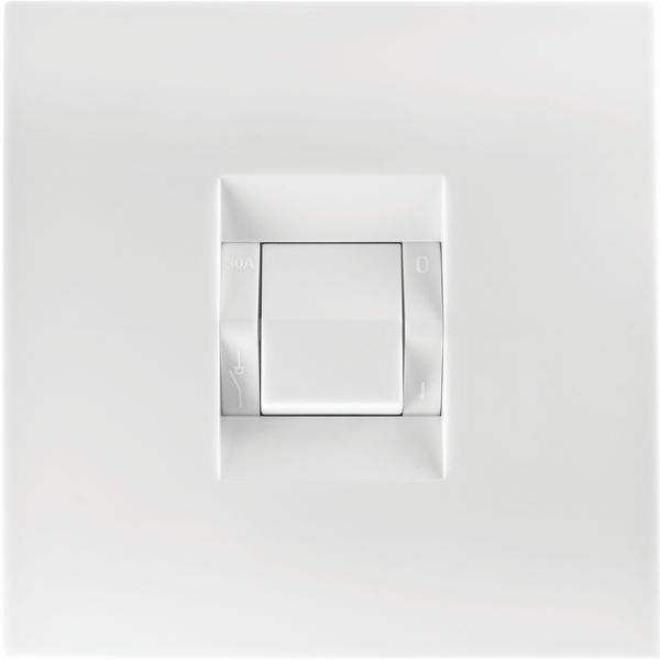 Crabtree Topaz Isolator 60A 2‑Pole - 4×4 White