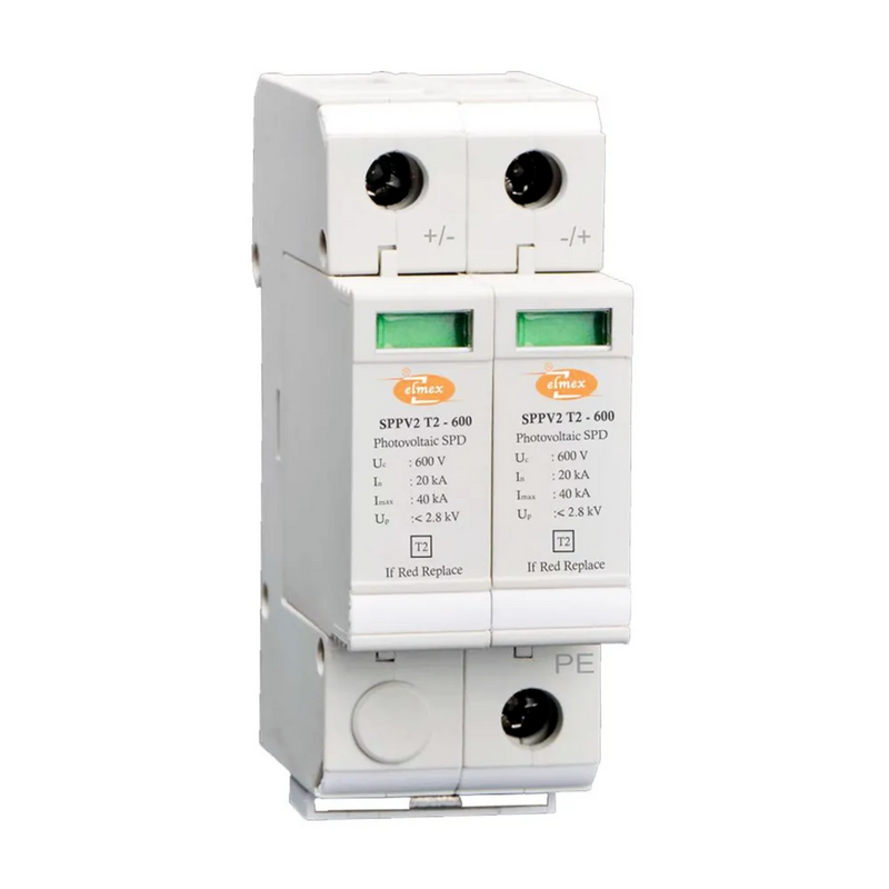 PV Combiner Box 2 in 1 out 275V SPD