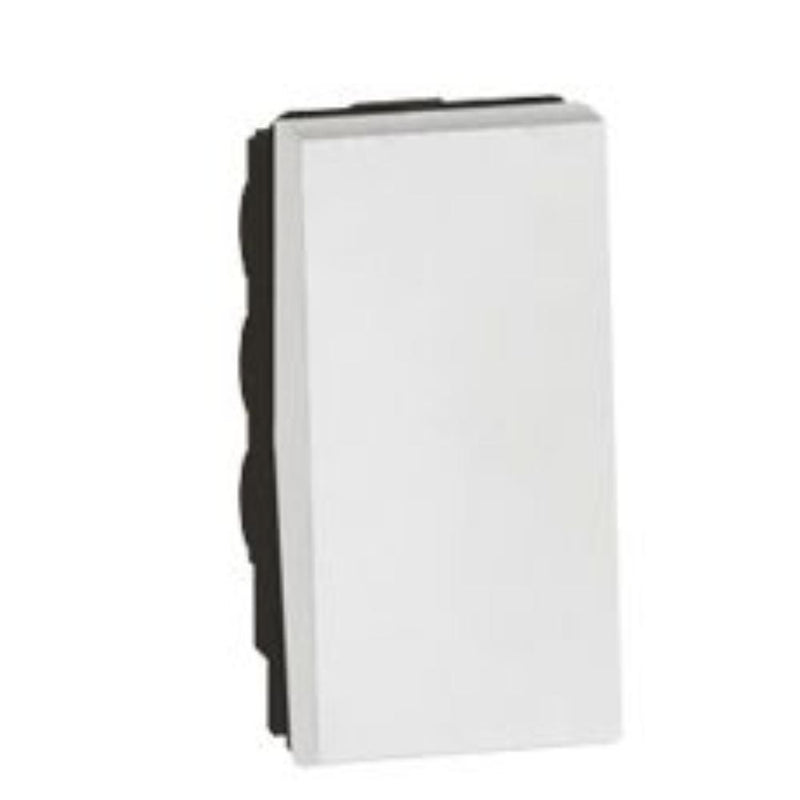 Legrand Arteor Push Button - 1‑Way, 1 Module, 6 A - White
