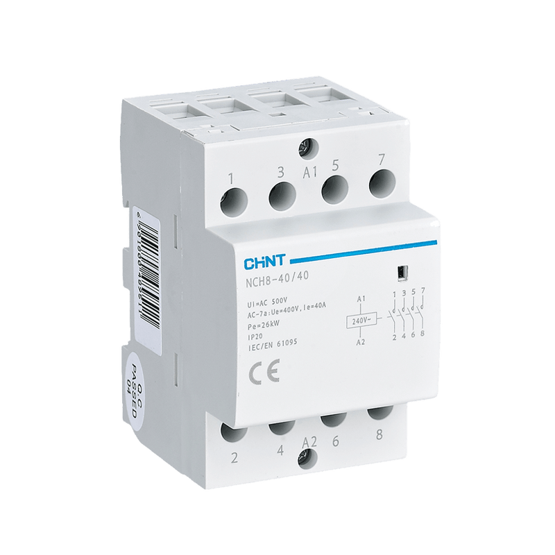 Chint Modular Contactor - 40A, 2P, 2NO, 230V