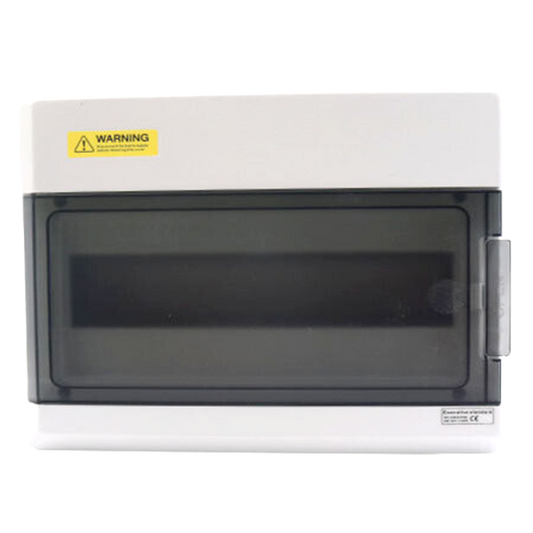 CHINT 8W Populated Flush DB (Steel Tray DB with 1PCS 2P E/L 63A, 1PCS EBC 2P 63A, 2 PCS EBC 1P 20A, 1PCS EBC 1P 10A)
