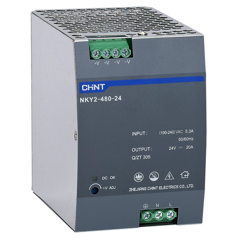 CHINT DIN Rail Power Supply 120W, Input AC 90V ~ 264V, Output DC12V