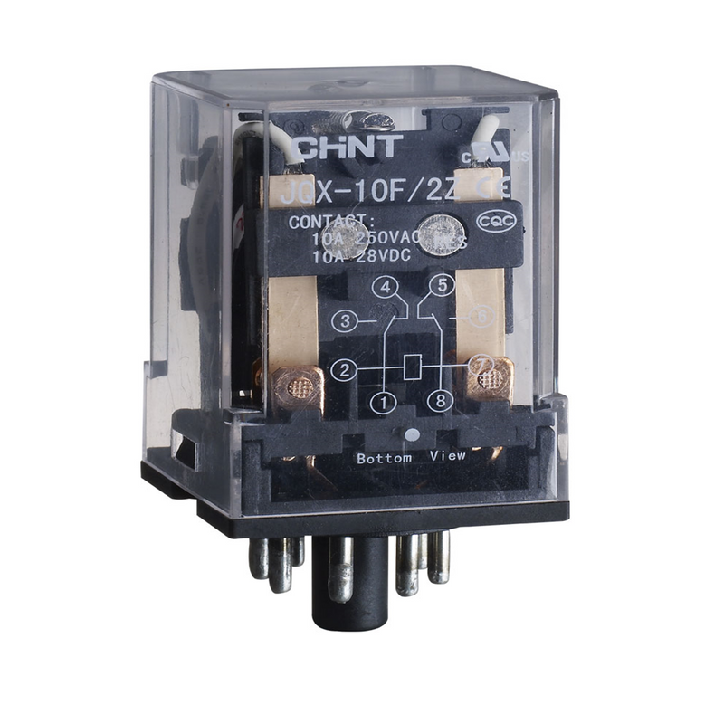 Chint Miniature Power Relay - 11 Round Pin, 220VAC, 10A