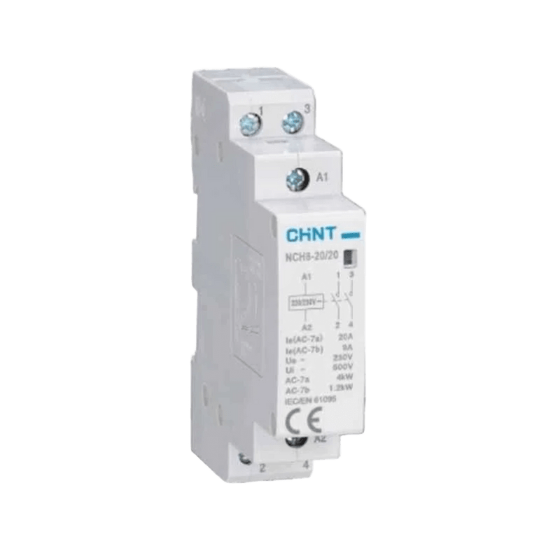 Chint Modular Contactor - 20A, 2P 2NO, 230V