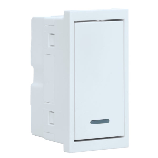 VETi 3 AURA - Two-Way Switch Module - Modular - White