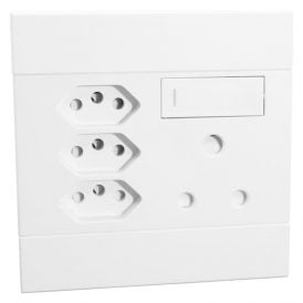 Veti 2 - Combo SSO 1×16A RSA 3×16A V‑Slim 4×4 White
