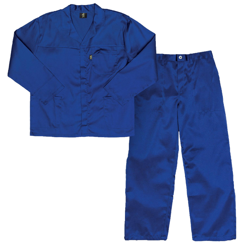Royal Blue Conti Suit - 2-Piece, Size 28 (No Reflective Tape)