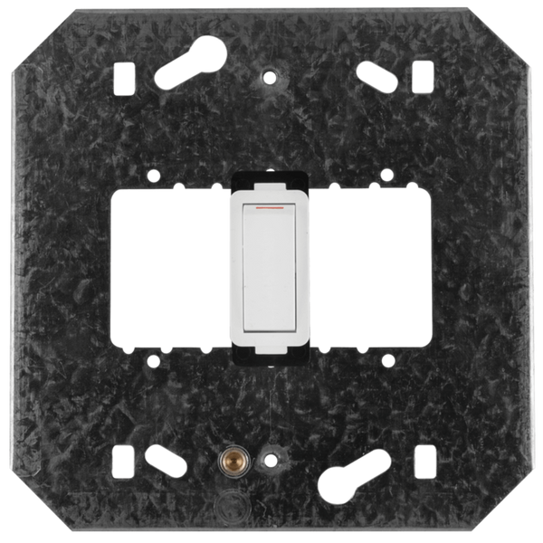 Crabtree Classic 1‑Lever 1‑Way Switch - 4×4, White
