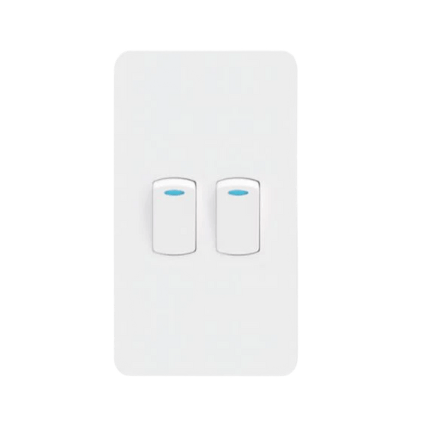 Chint 2-Lever 2 Way Switch - 16A, 4×2