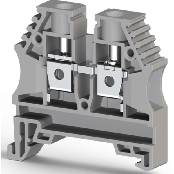 Klemsan Terminal Block 6 mm² Grey 41 A