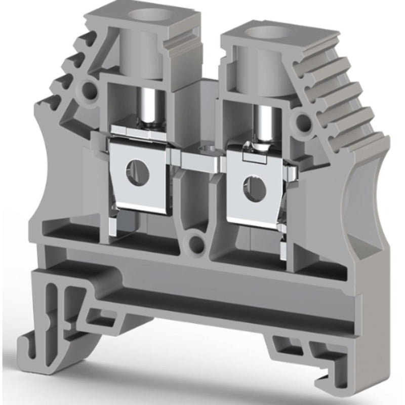 Klemsan Terminal Block 6 mm² Grey 41 A