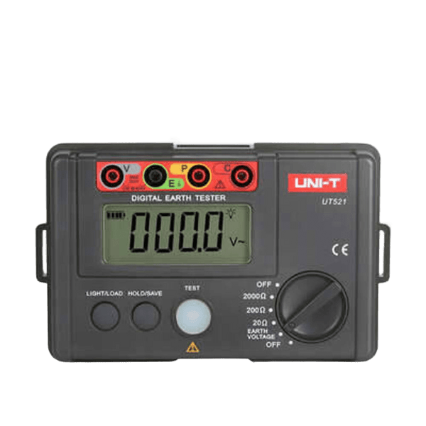 UNI-T Professional Digital Earth Tester High Efficiency Earth Ground Insulation Resistance Measure with Blacklight