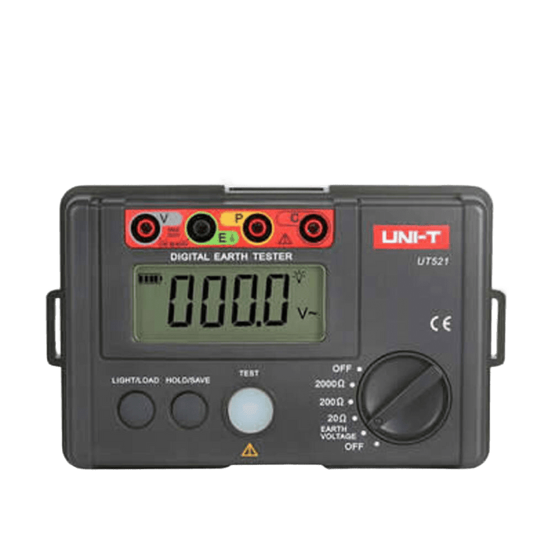 UNI-T Professional Digital Earth Tester High Efficiency Earth Ground Insulation Resistance Measure with Blacklight