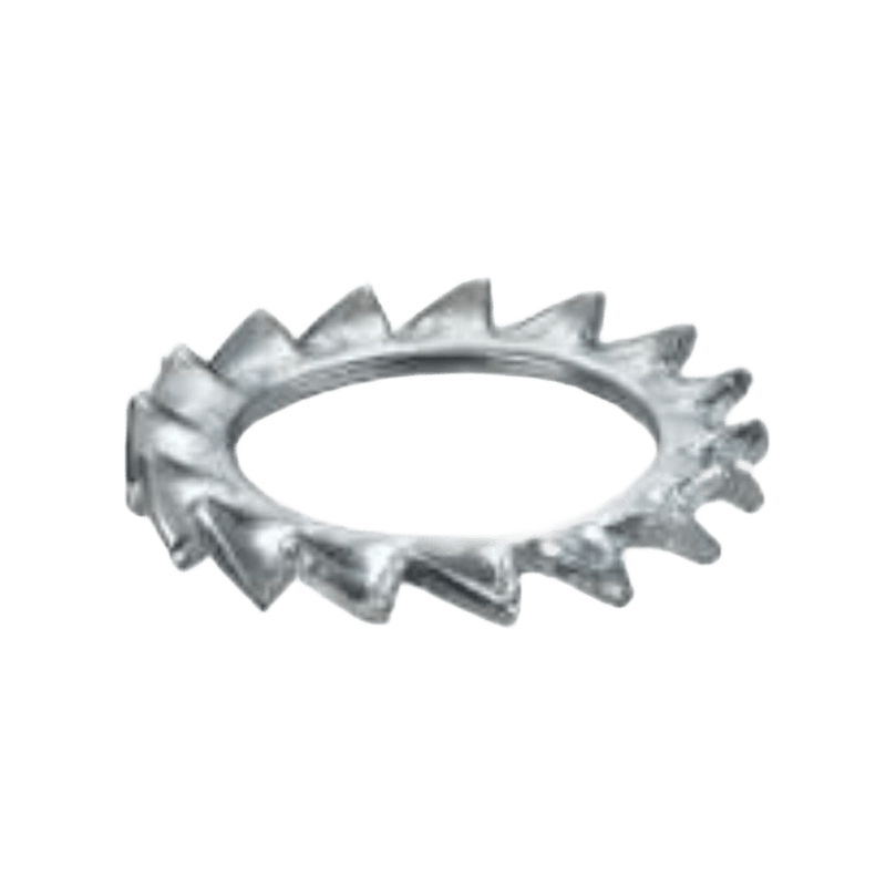 Serrated Washer - M10 Galvanised Steel
