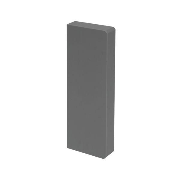 N8/P801 Plinth Skirt - 2 Compartment End Cap, Motorcraft Grey