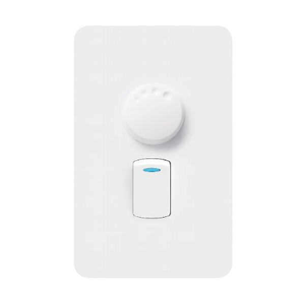 Chint Rotary Dimmer - 1 Level, 1 Way Switch, 4×2