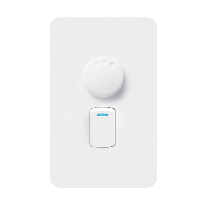 Chint Rotary Dimmer - 1 Level, 1 Way Switch, 4×2