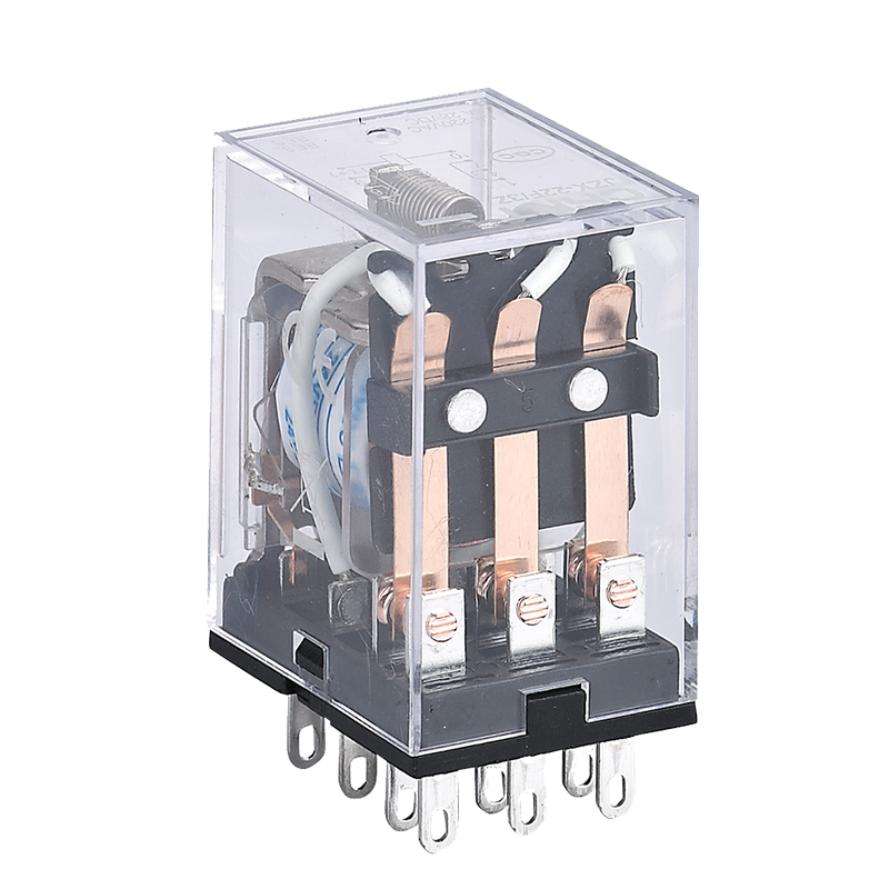 Chint Miniature Power Relay - 14 Flat Pin, 24VDC, with LED Indicator