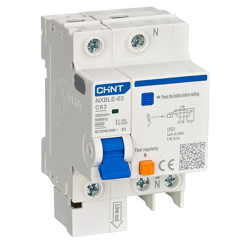 CHINT 10KA 1P+N 40A Earth Leakage 30mA