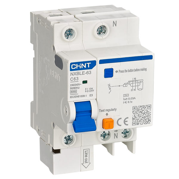 CHINT 10KA 3P+N 40A Earth Leakage 30mA