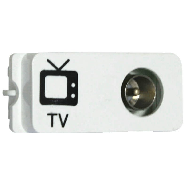 Veti 1 - TV Socket Outlet White