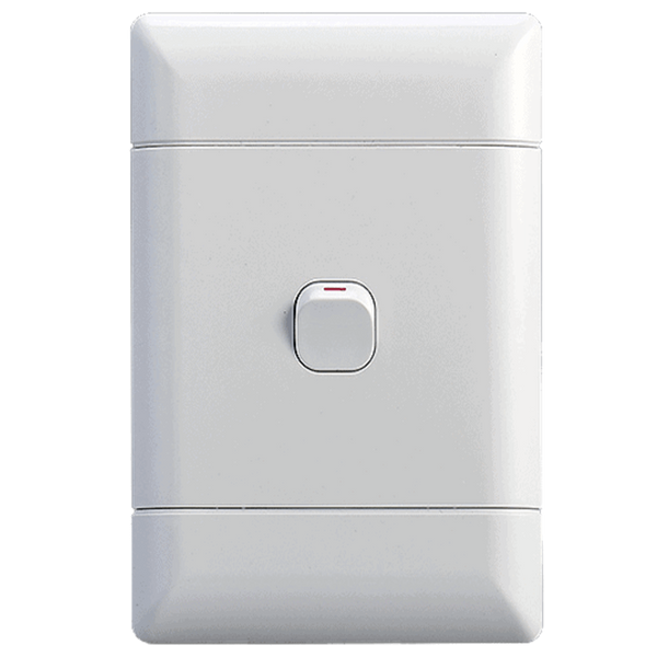 NEU 1 Lever 1 Way Complete 4×2 - White